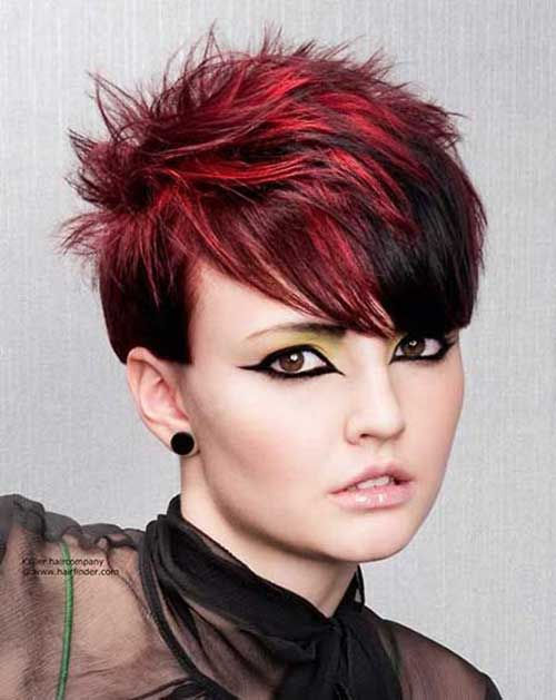 Short Hair Colors 10