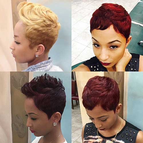 Short Hair Colors 15