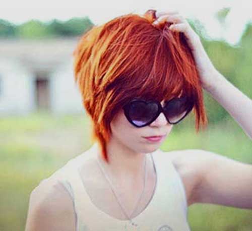 Short Hair Colors 23