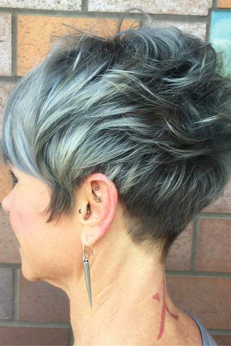 Short Pixie with Side Bangs
