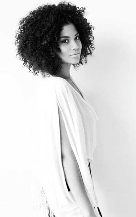 Short to Medium Extra Curly Hair