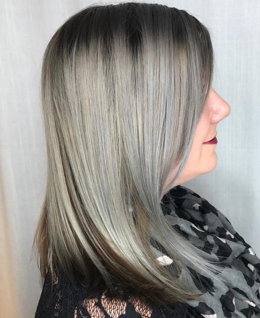Shoulder Length Straight Cut