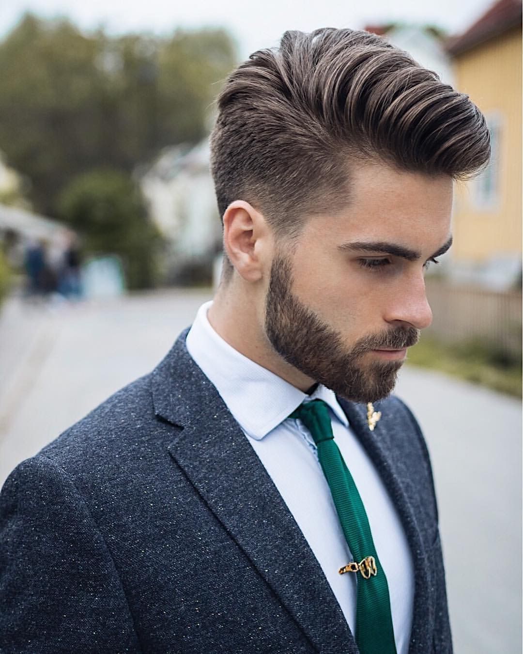 Side Comb Hairstyle