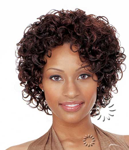 Simple Short Curly Hair