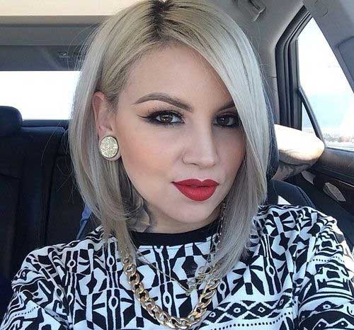 Stef Lova Short Blonde Bob Haircut