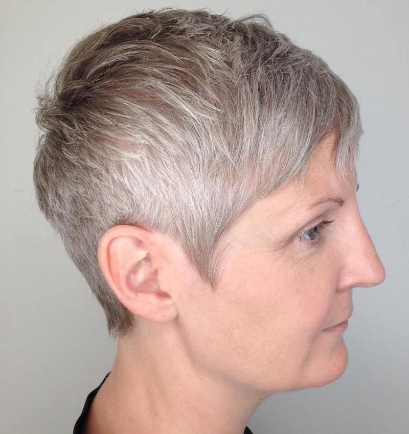Super Short Haircut