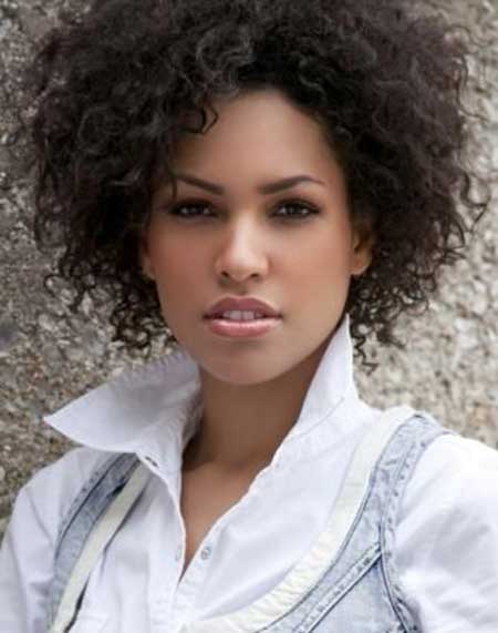 Very Curly Hair with Volume