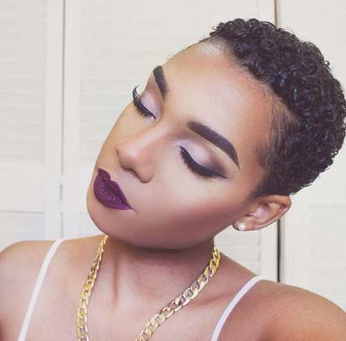 Very Short Thick Curly Hair for Women