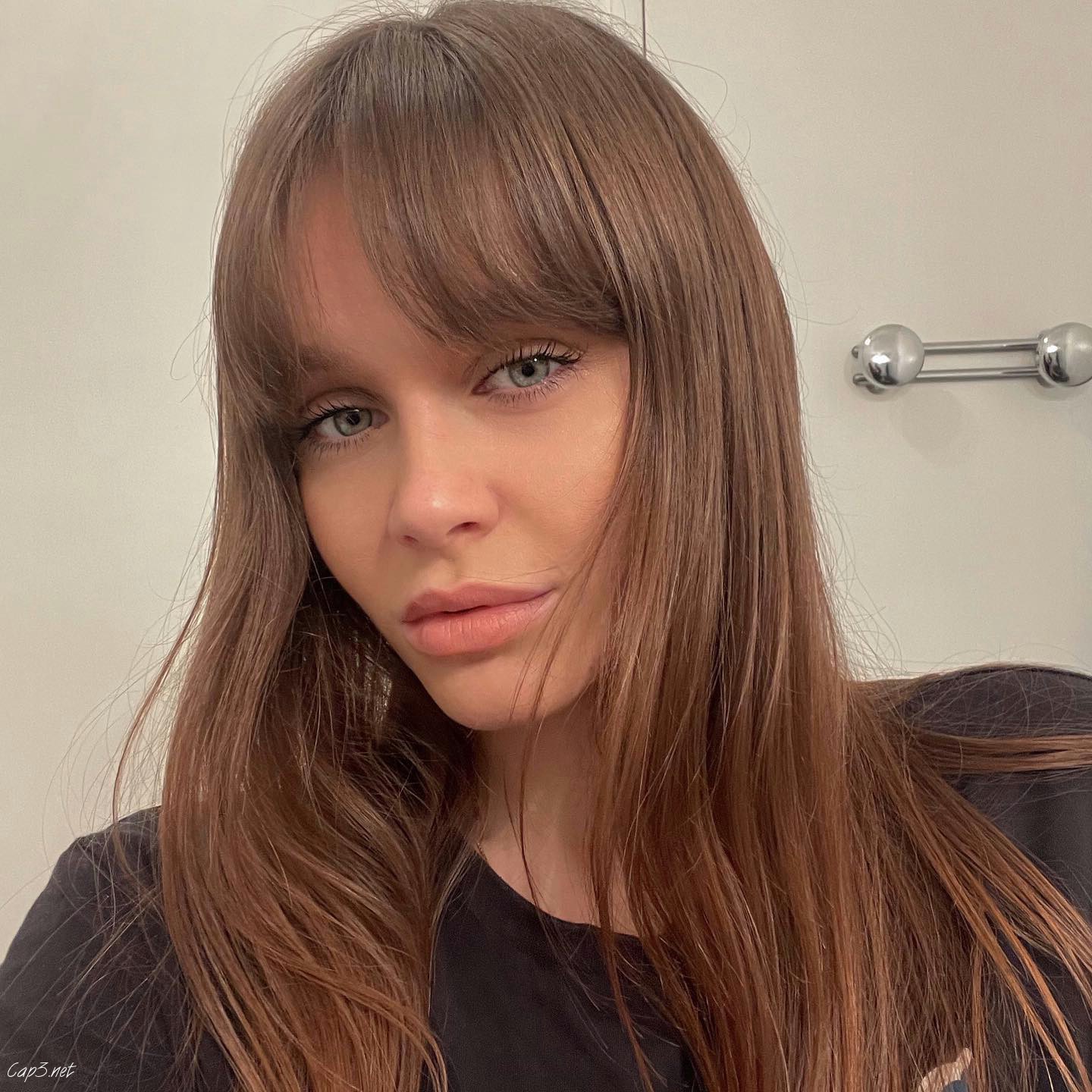 Blonde Hair Wispy Bangs