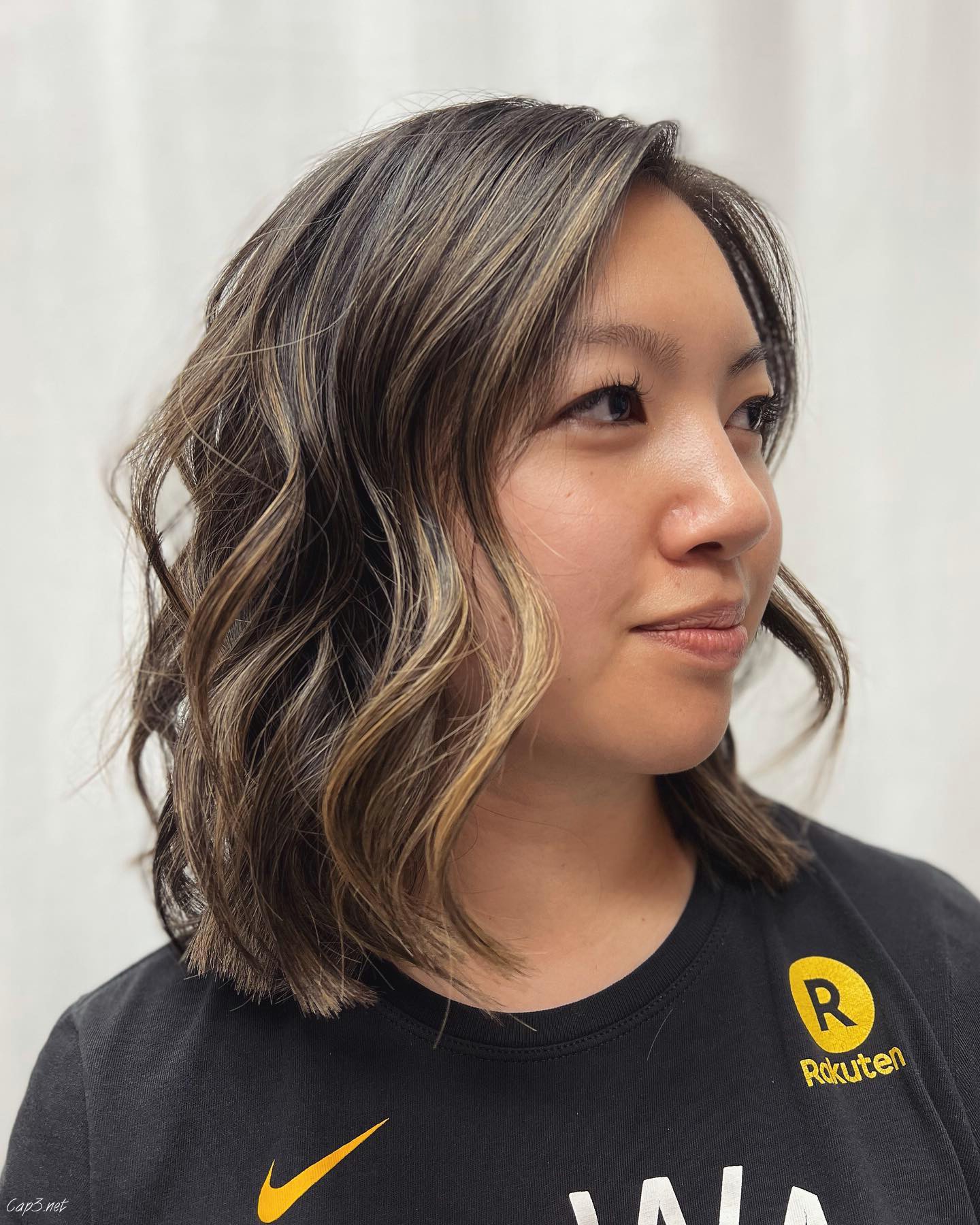 Brown Bob Layered Look