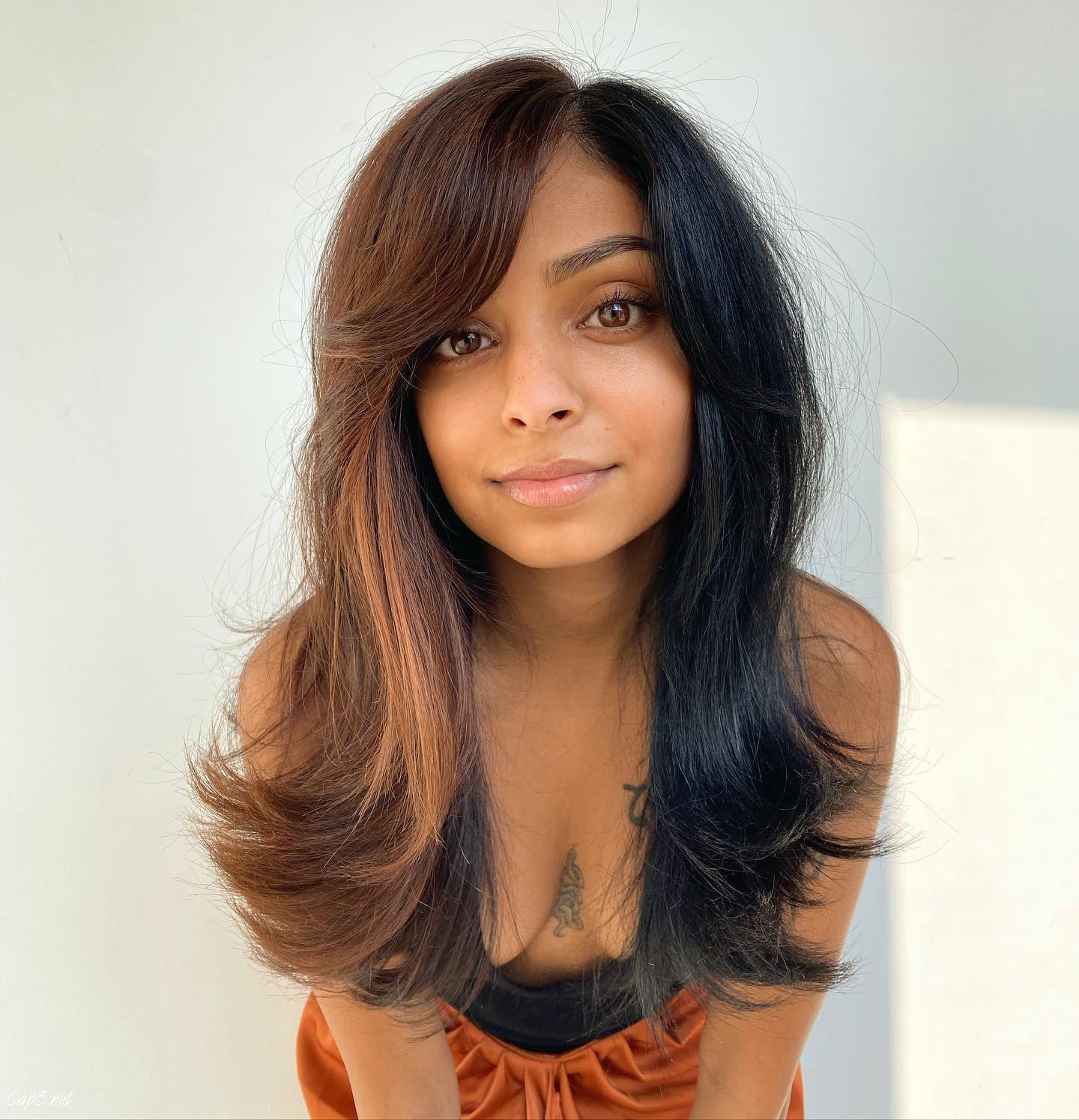 Half Colored Split Style