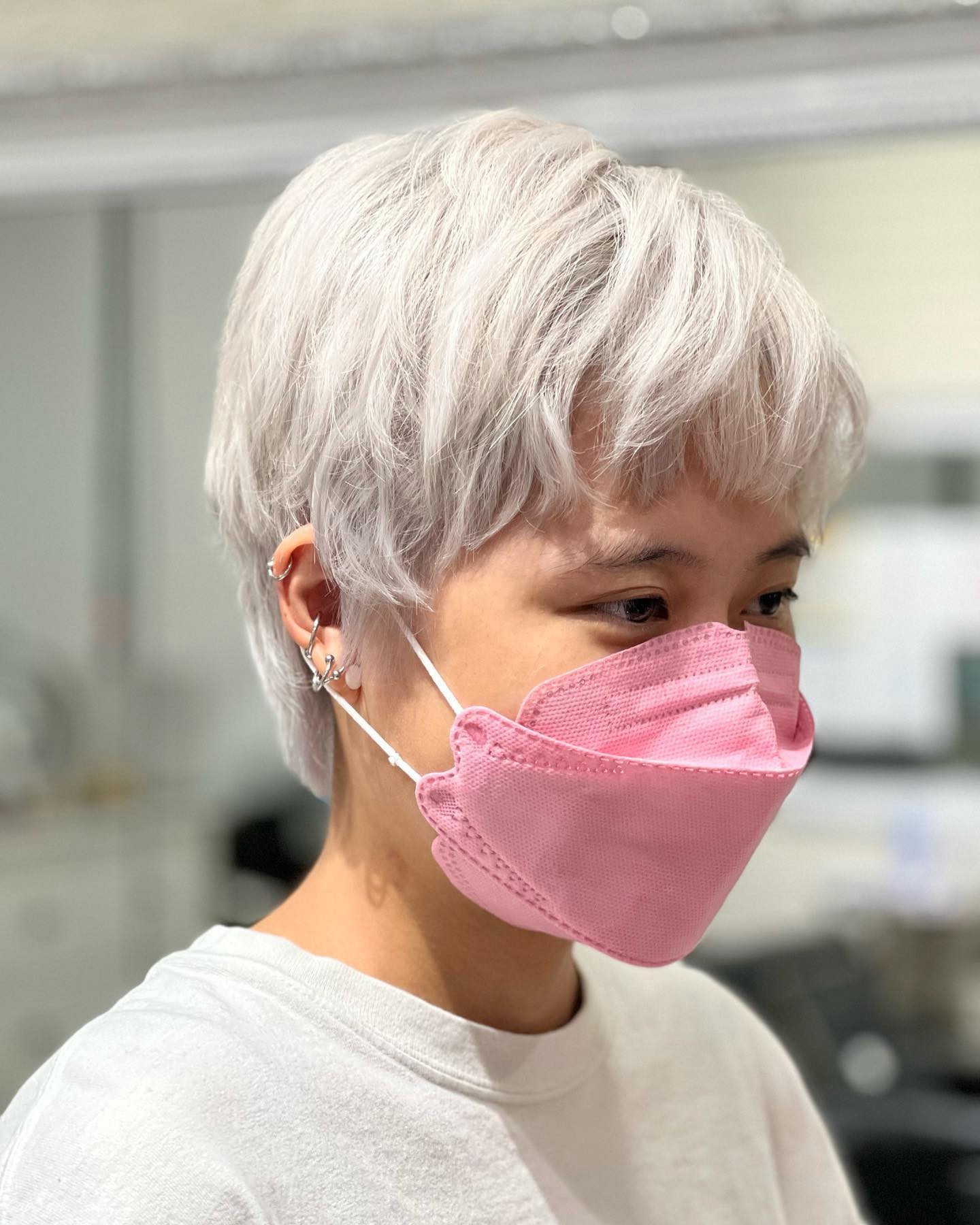 Icy Gray Hair