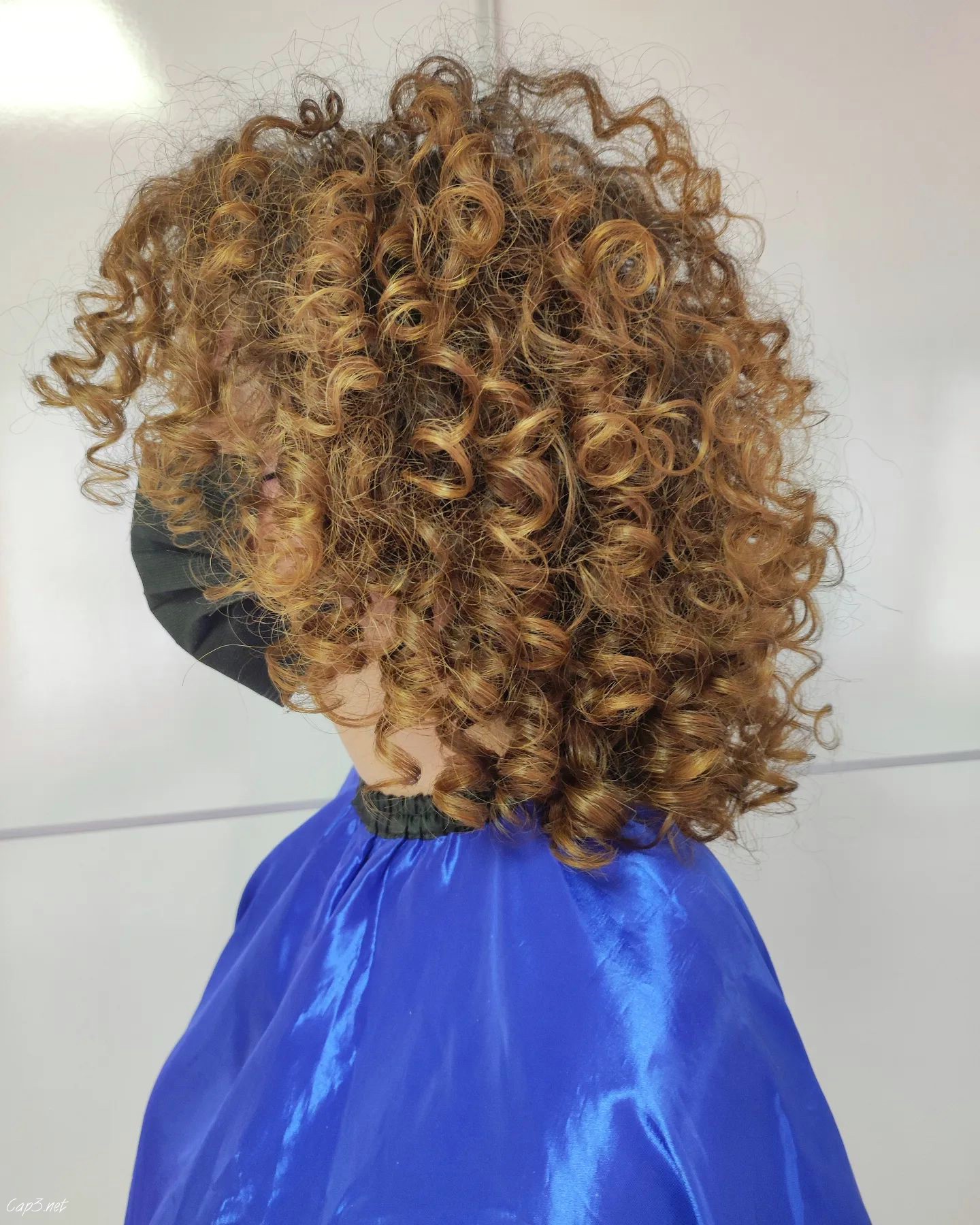 Light Orange Curly Hair