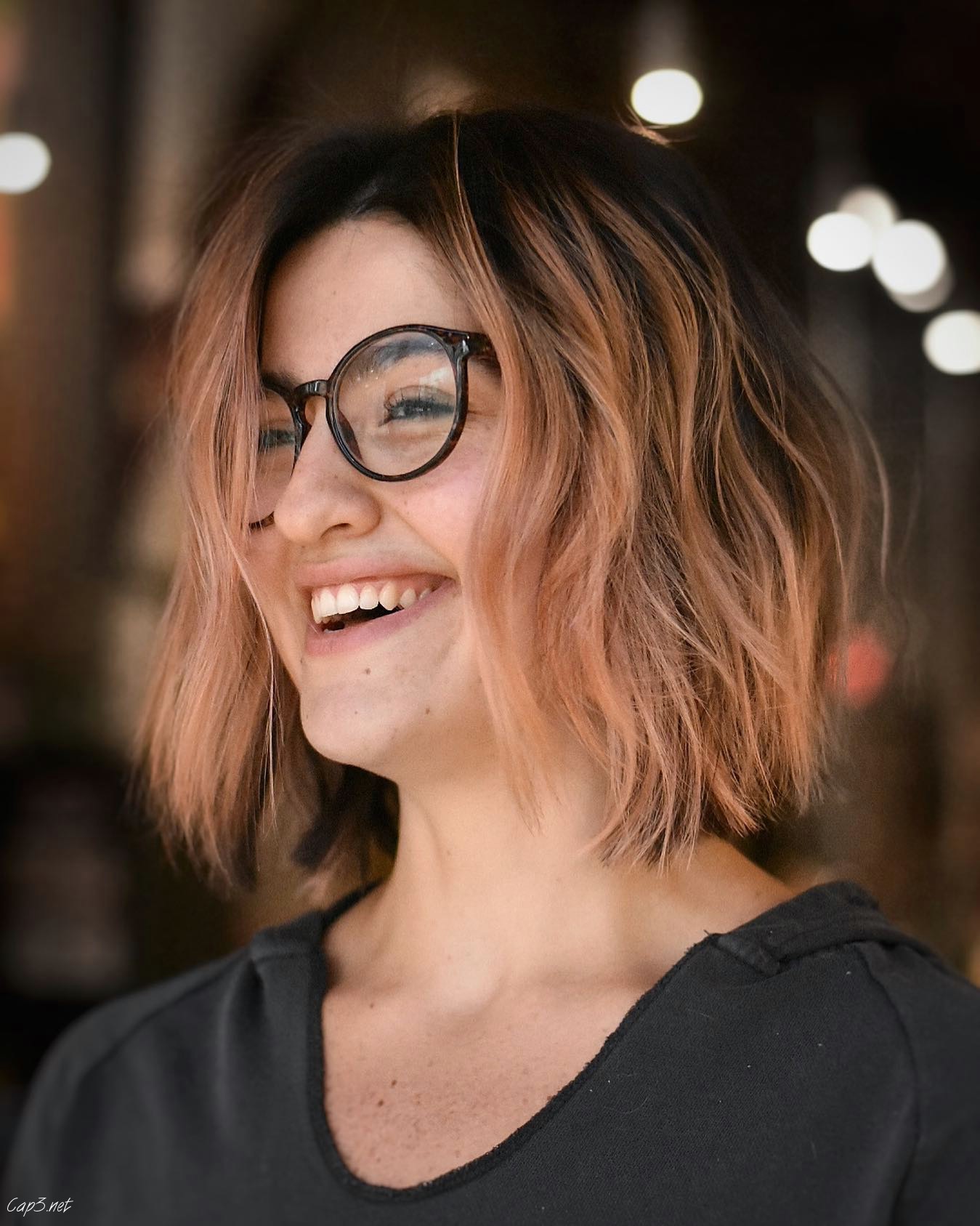 Natural Brown With Highlights Look