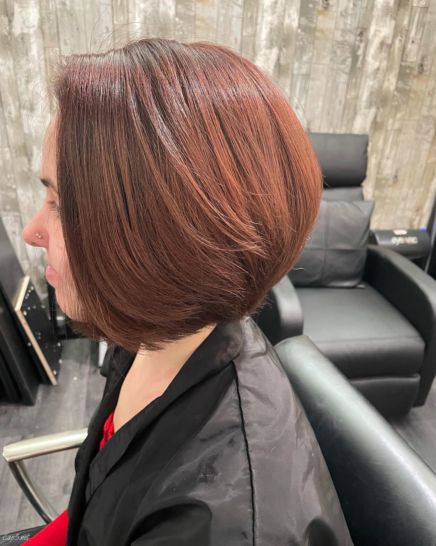 Auburn Layered Bob