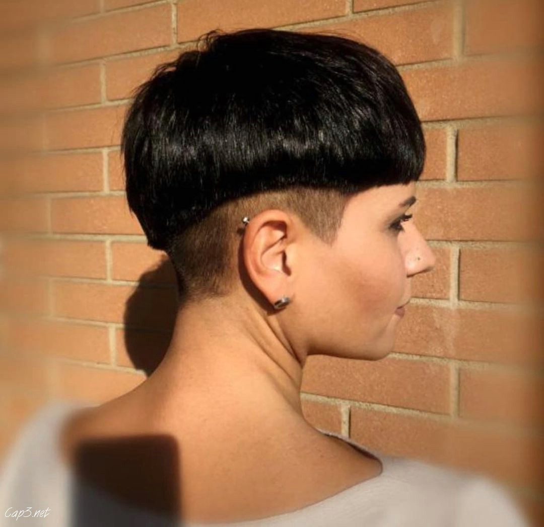 Black Hair Undercut Details