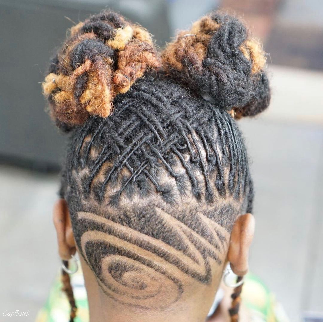 Curly Hair With Undercut