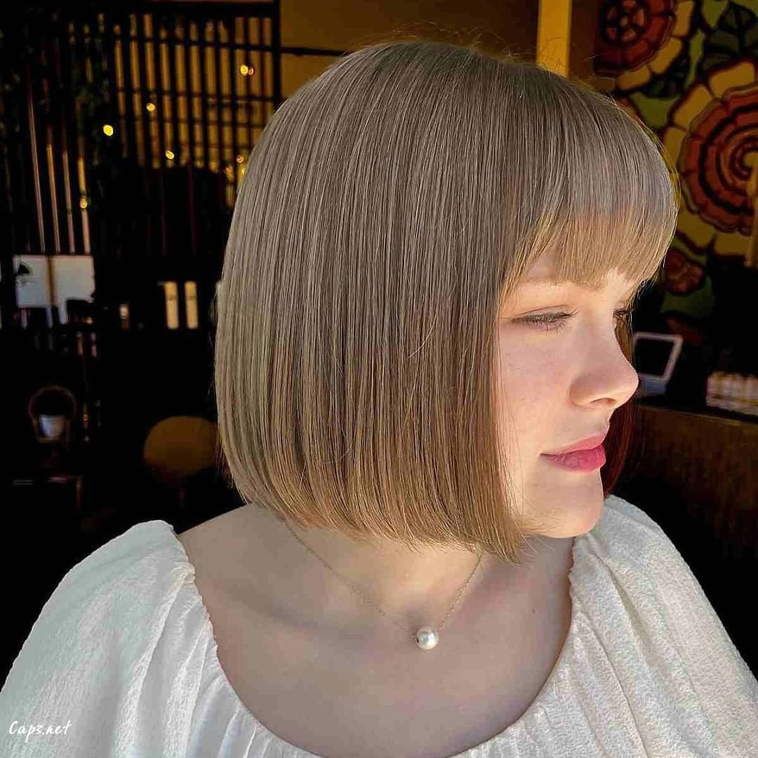 Dark Blonde Bob