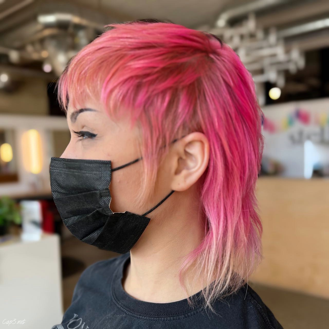 Hot Pink Mullet