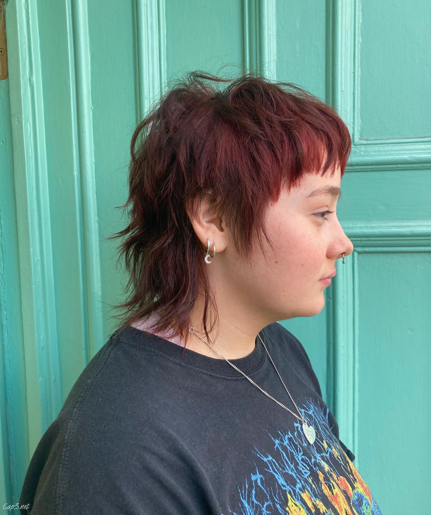 Hot Red Mullet Haircut