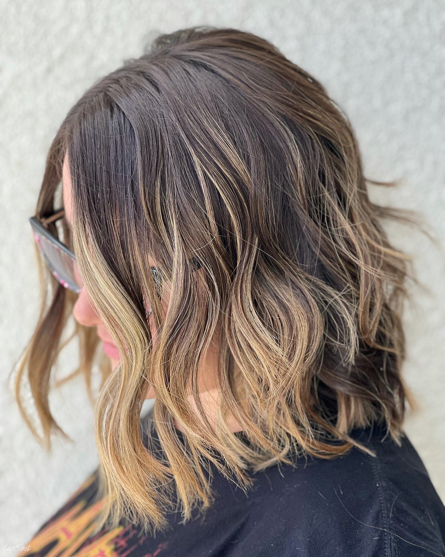 Layered Bob With Highlights