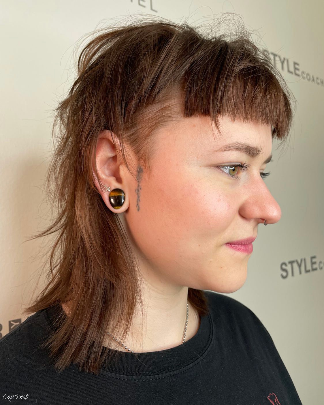 Light Brown Mullet
