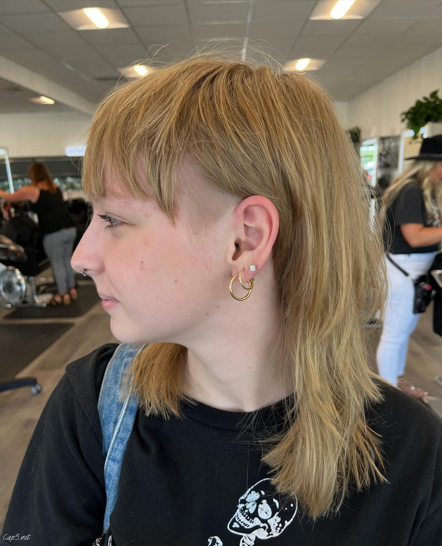 Natural Blonde Mullet