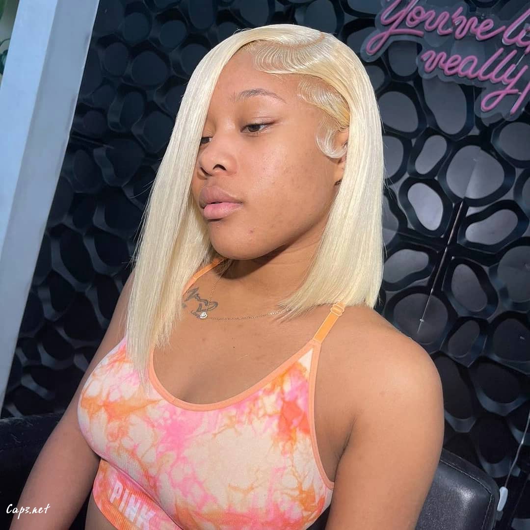 Platinum Blonde Bob
