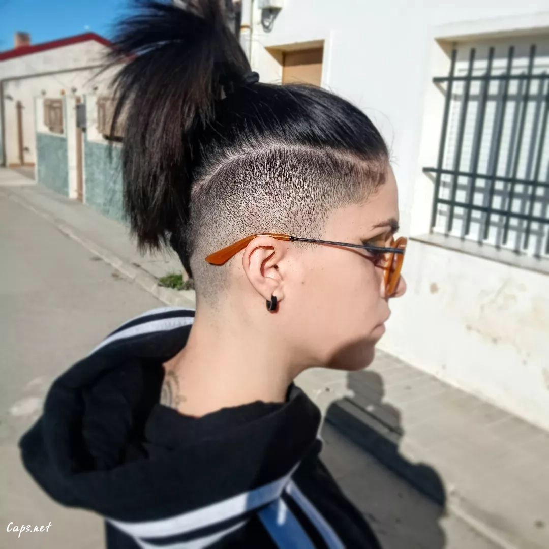 Ponytail With An Undercut