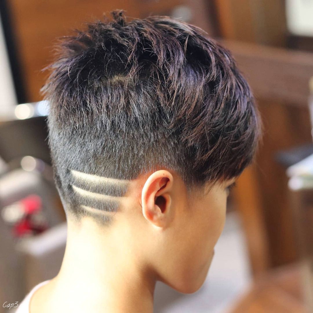 Short Pixie Undercut Hairstyle