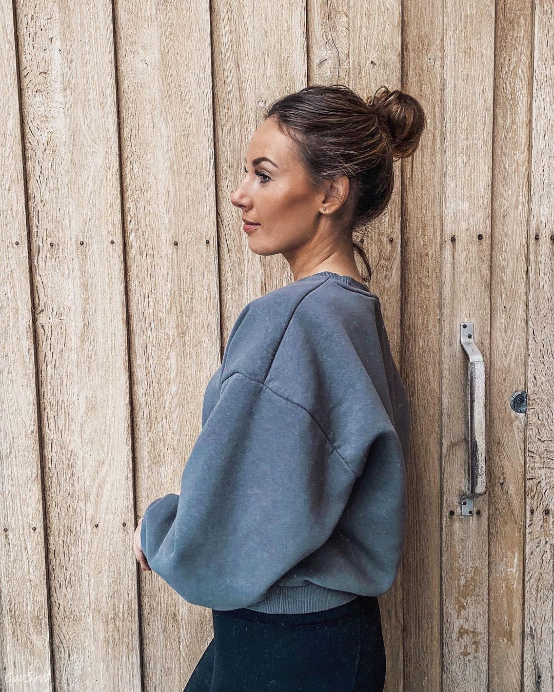 Tied Up Knot Messy Bun