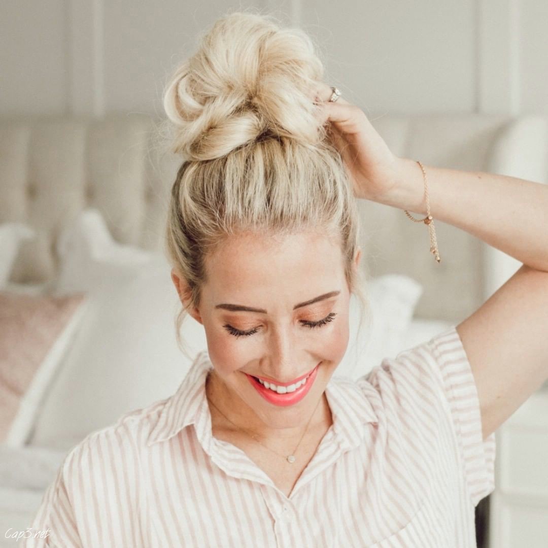Tied Up Loose Messy Bun