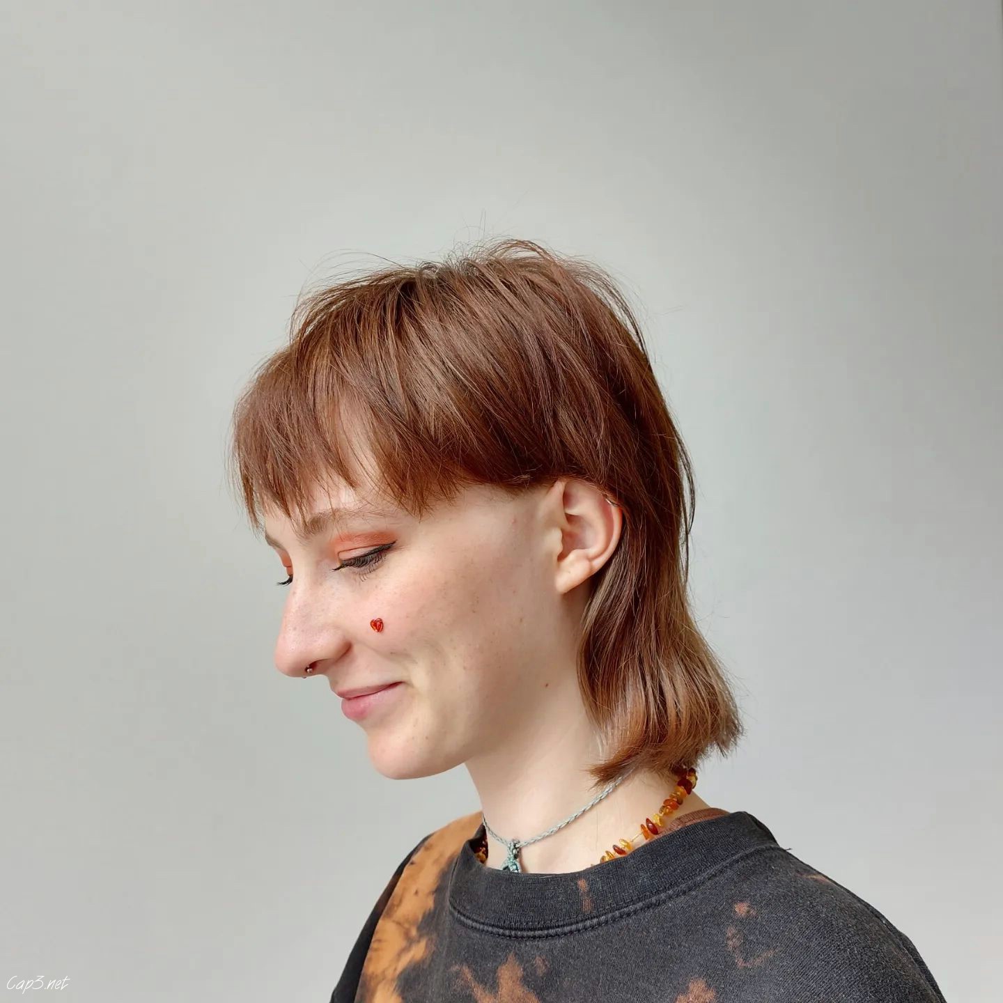 Warm Brown Mullet