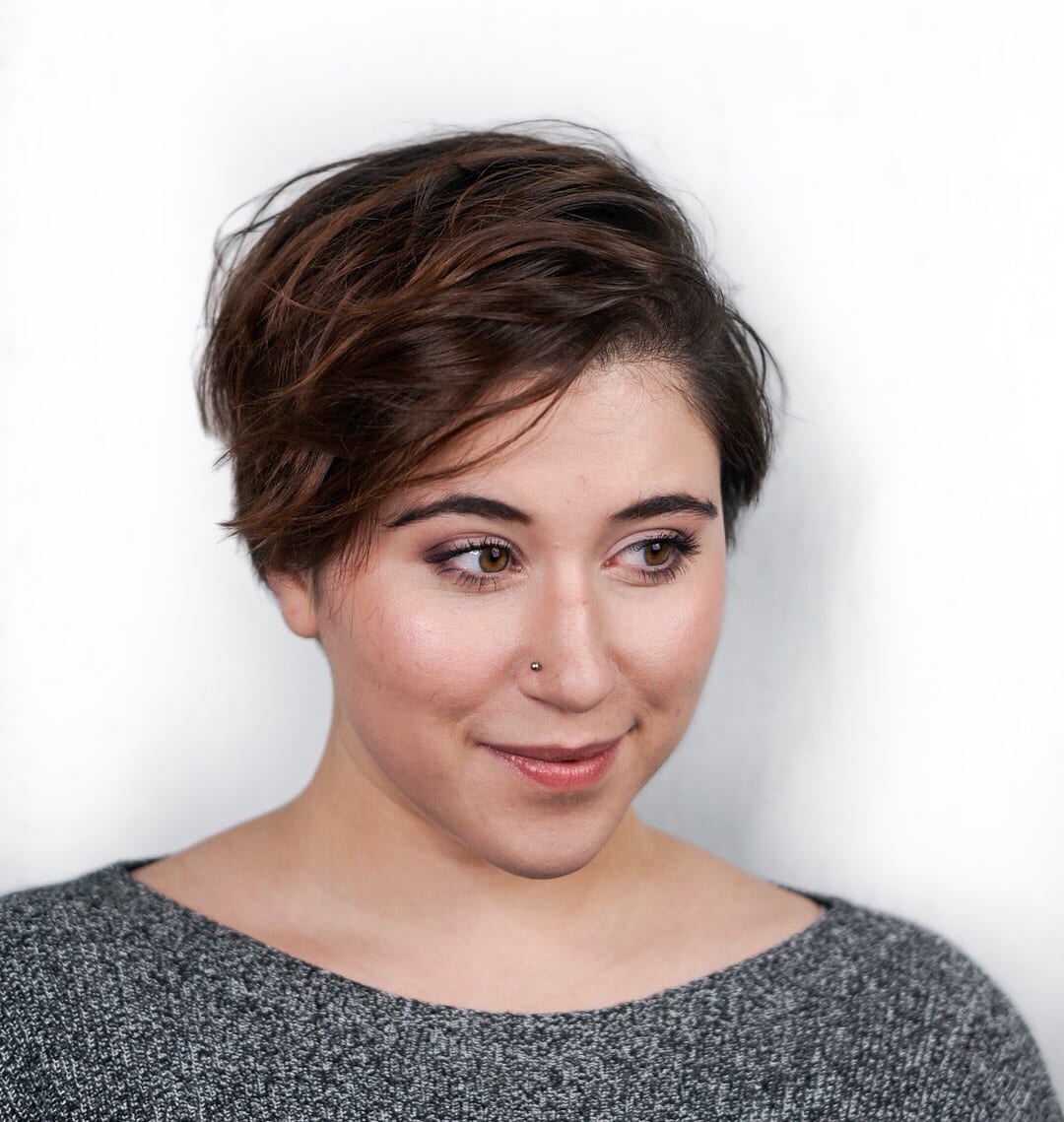 beach waves for very short hair
