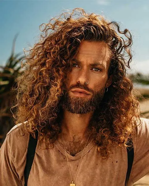 curly long hairstyle 1