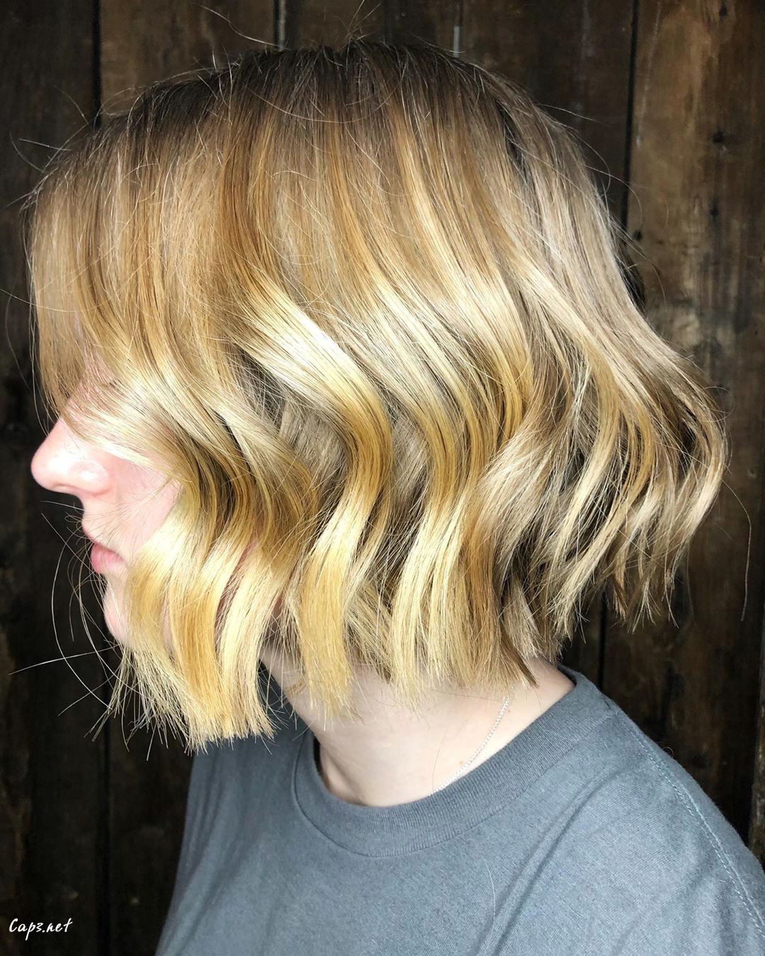 light bob for thick wavy hair