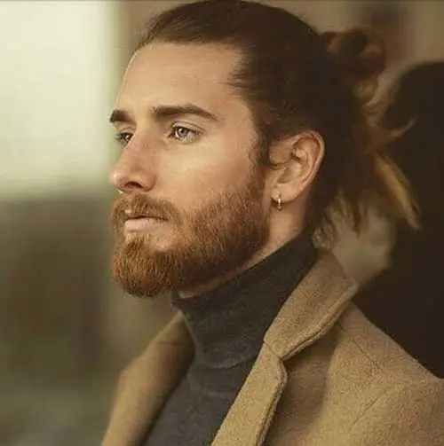 long men hairstyle man bun 3