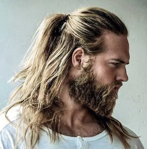 long men hairstyles half up 2