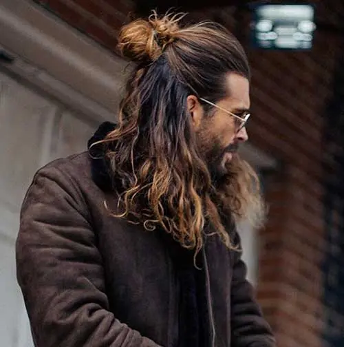 long men hairstyles half up 4
