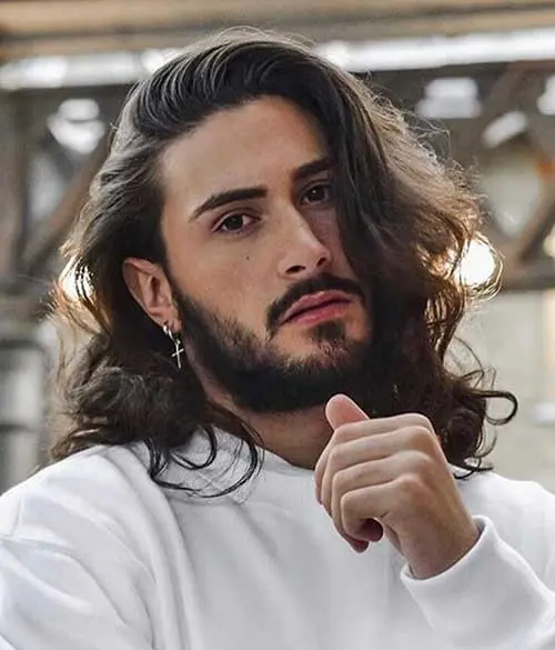 long men hairstyles with beard 3