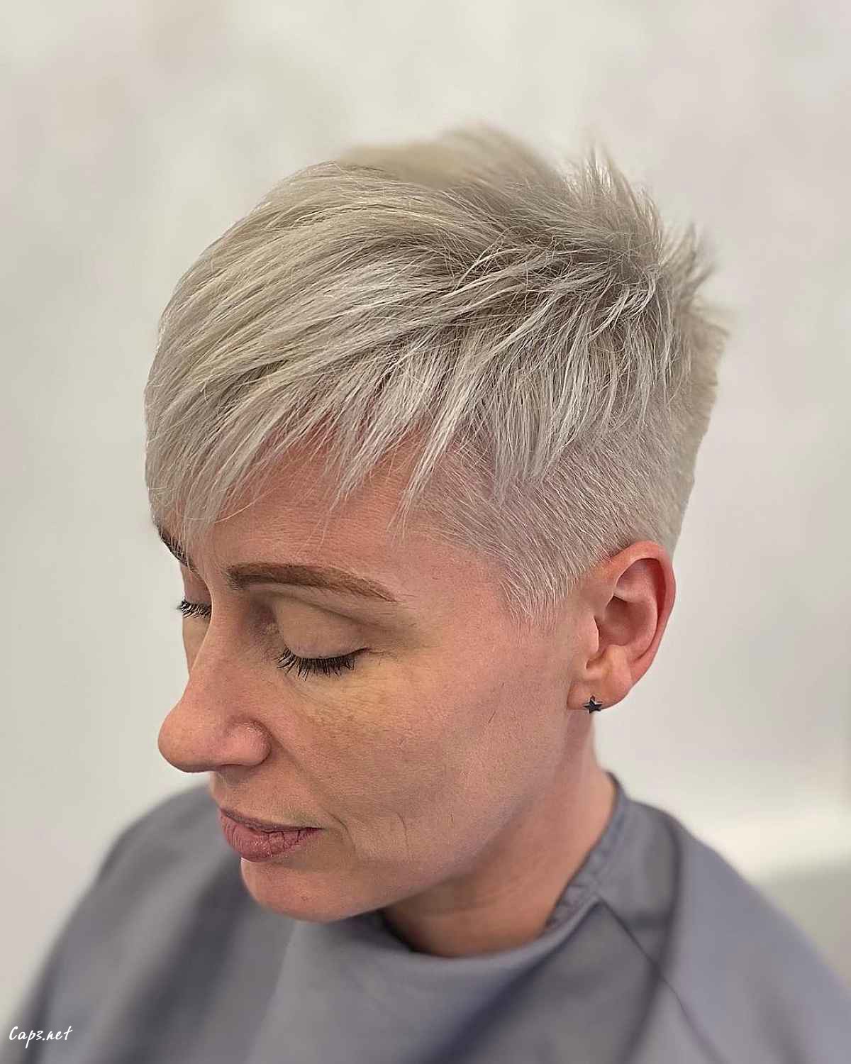 low maintenance pixie with layers