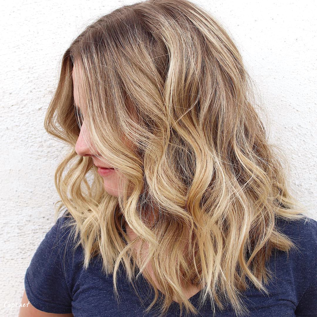 messy beach waves