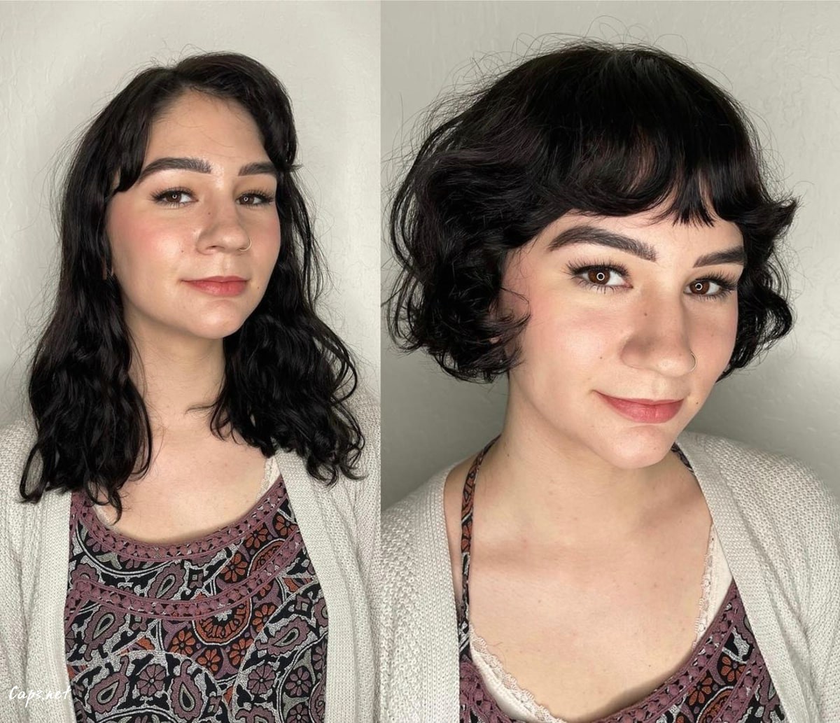 short french bob for thick wavy hair