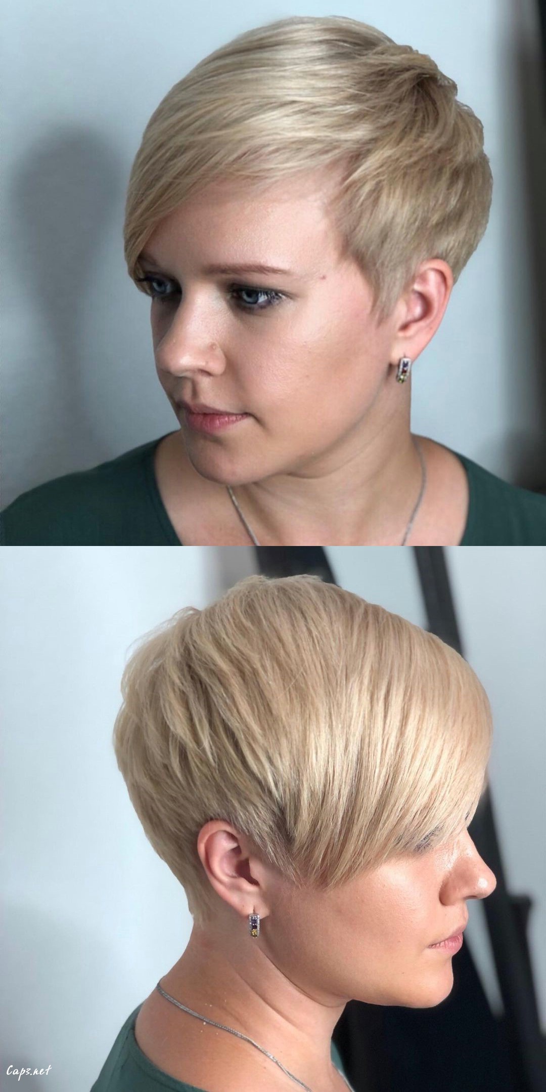 short pixie for fine hair