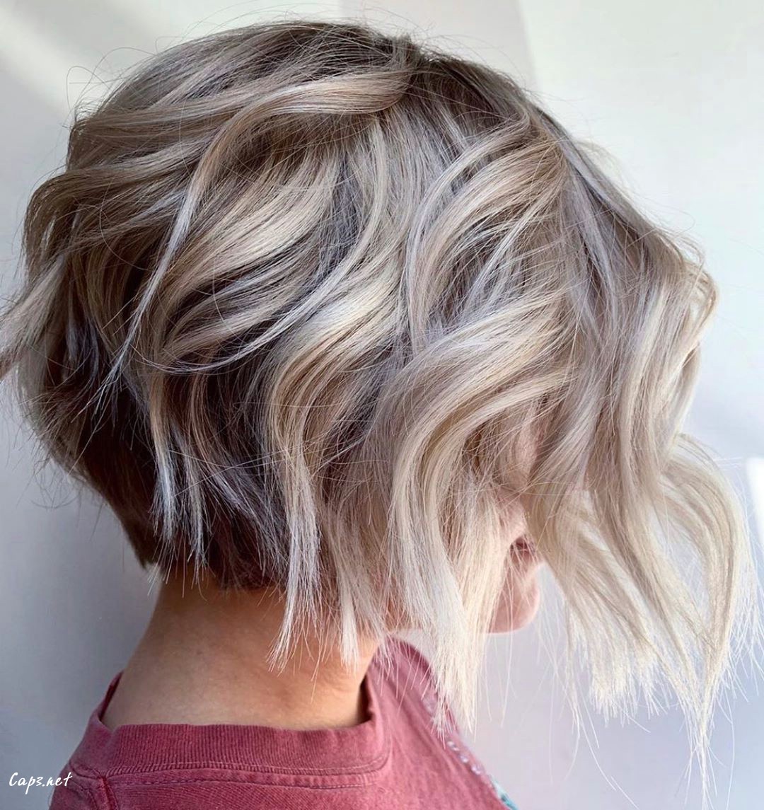 textured bob for fine hair