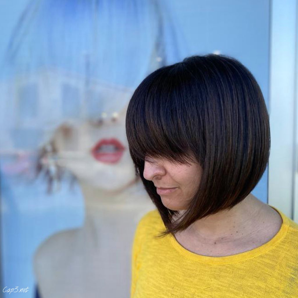 Bangs Bob Style