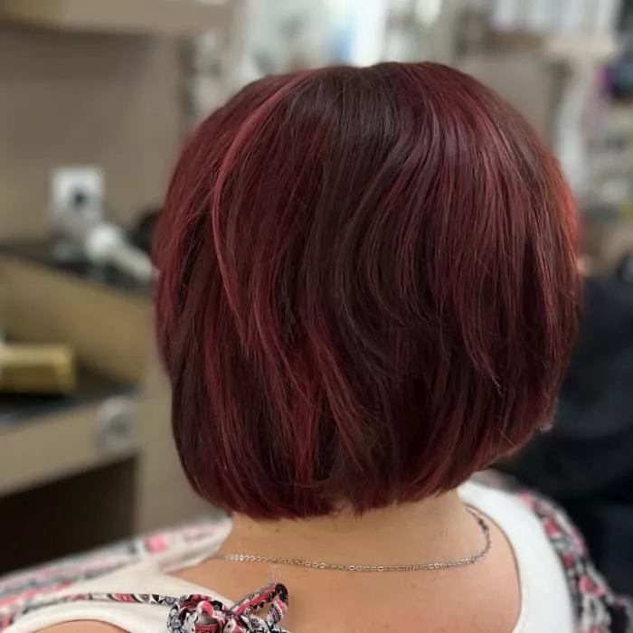 Black and Red Bob