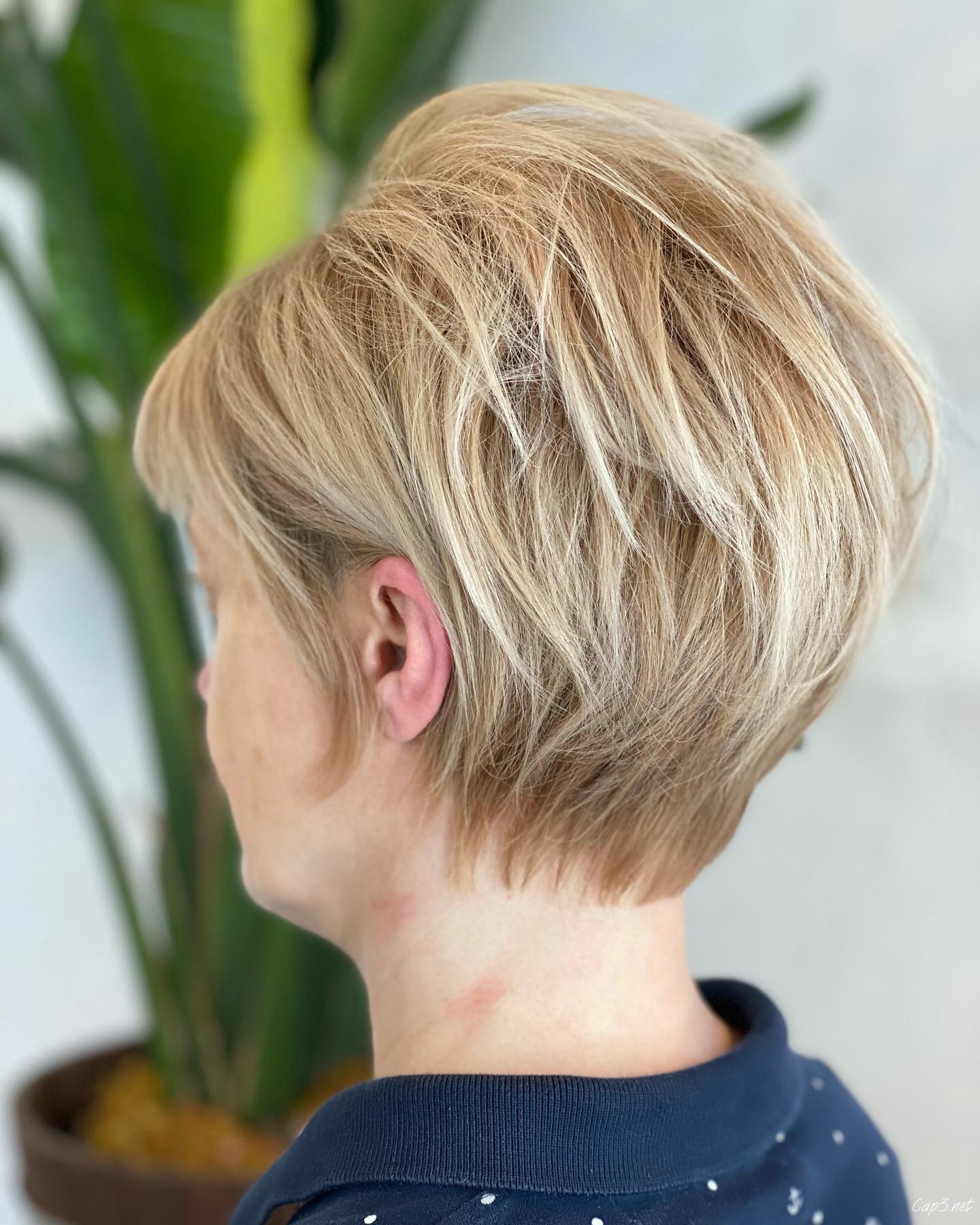 Chopped Blonde Pixie