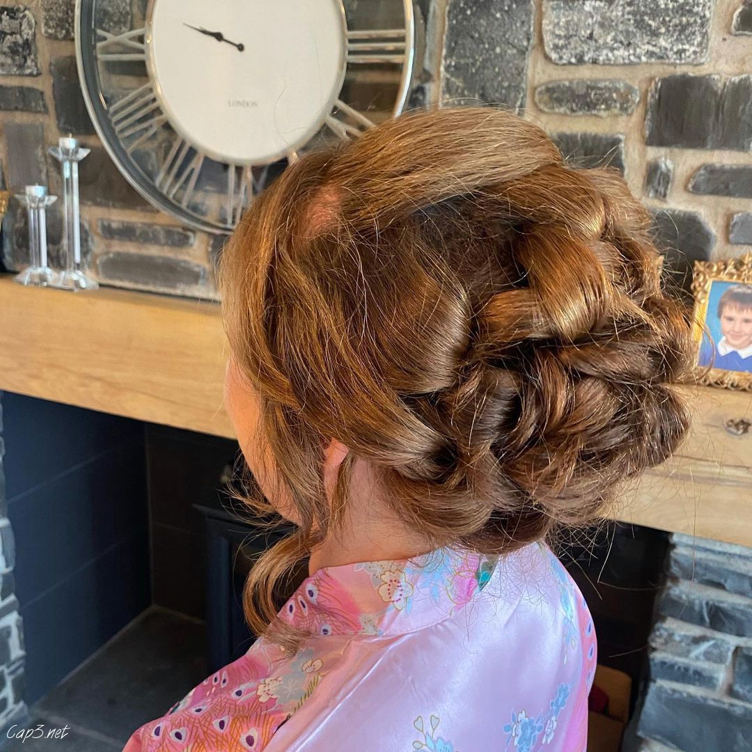 Curled Up Do