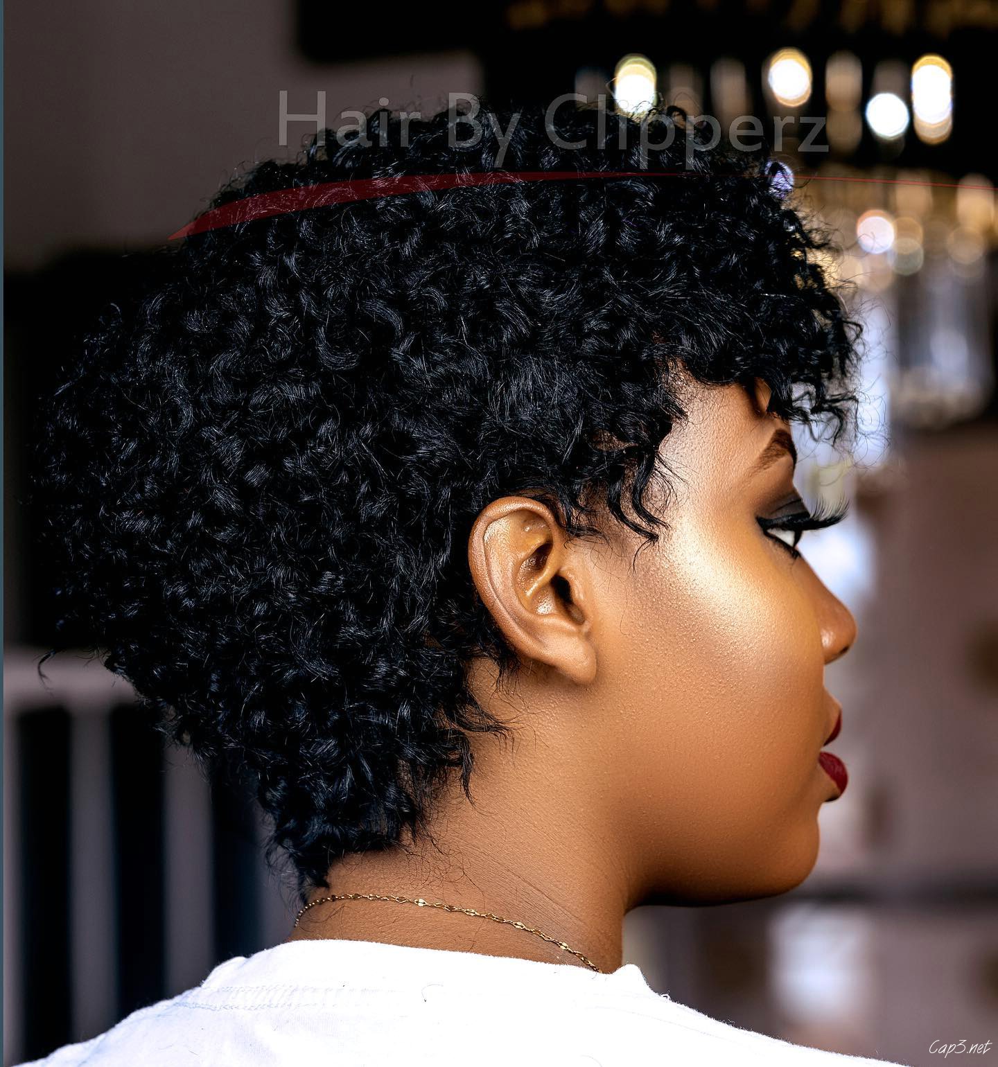 Curly Pixie Haircut